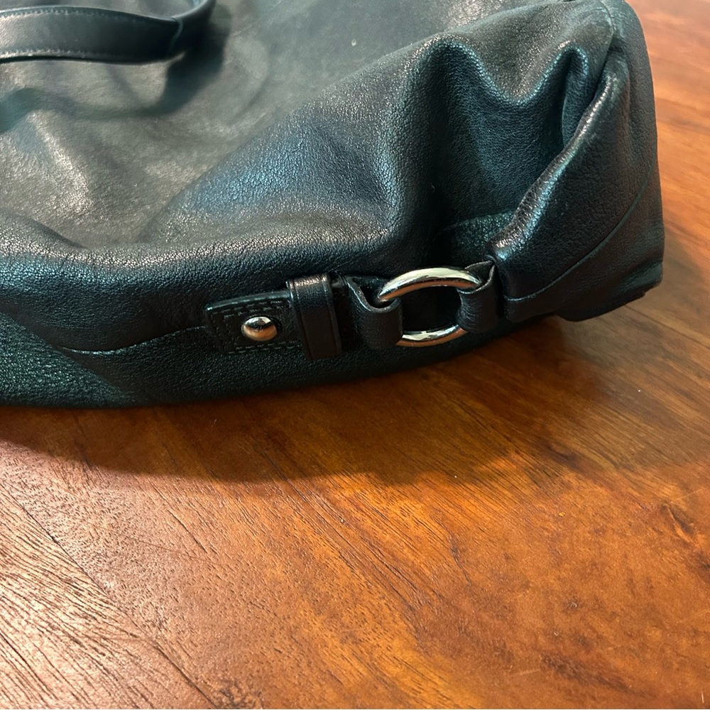 Coach Ashley Caryall Leather Shoulder Bag - Purple Interior - Picture 13 of 15